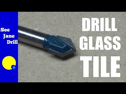 How to Drill into Glass Tile