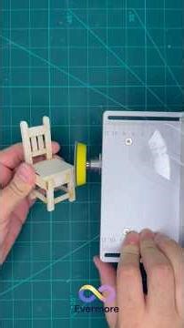 Mini Wooden Chair Making | DIY Mini Furniture Craft