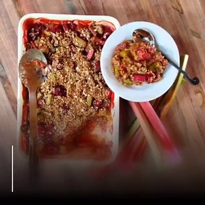 6.4K views · 208 reactions | Recipe of the Day!> Strawberry Rhubarb...