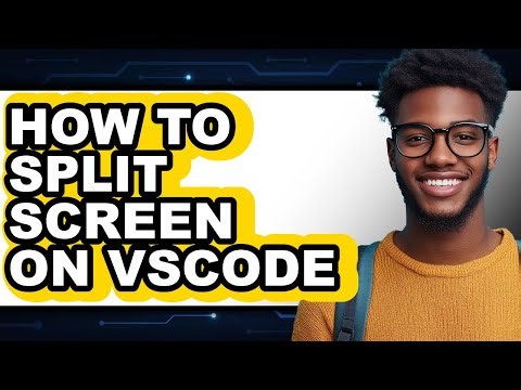 How to Split Screen on Vscode (easy Method)