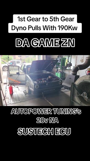 Tuning 190kw VW MK1 for Drag Racing