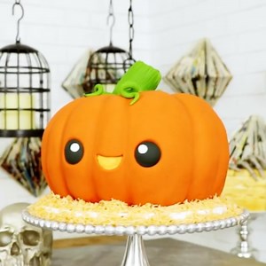 117K views · 2.1K reactions | Halloween pumpkin cake that will definitely keep all the goblins away | Koalipops | Facebook