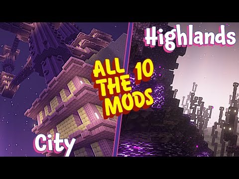 Long Term Plans + Visiting the End Highlands - All the Mods 10 [8]