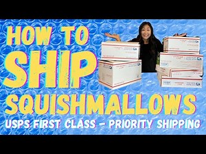 Shipping Your Squishmallows Pitfalls And Hacks!! USPS First Class & Priority Shipping For Beginners