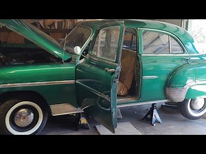 Shifter Linkage Adjustment and Cruise in Grandma's 1952 Chevrolet Styleline