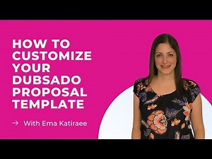 How to customize your Dubsado proposal template | Dubsado proposal design
