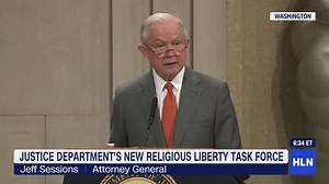 19K views · 267 reactions | Attorney General Jeff Sessions has announced a new 'religious liberty task force' to "help the department [of Justice] fully implement our religious guidance." https://trib.al/KcL1jd2 | Morning Express with Robin Meade | Facebook