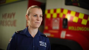 Meet Erin – a permanent (full-time) firefighter at Hurstville Station. Erin swapped her office job for a role with FRNSW six years ago and has never looked back. For her, it’s the challenge and excitement of being a firefighter and her ability to help the community that she loves most about the role. For more information on how to apply, visit fire.nsw.gov.au/recruitment | Fire and Rescue NSW