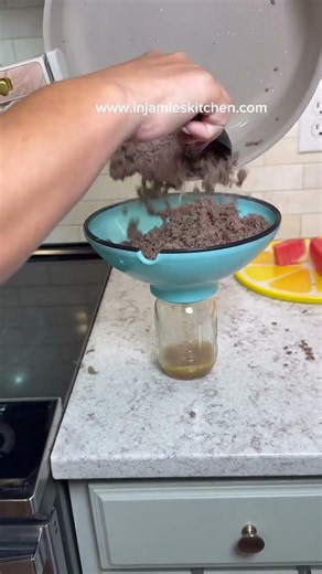 Buuble is a must have kitchen gadget. Makes it easy to drain grease and doubles as a strainer.