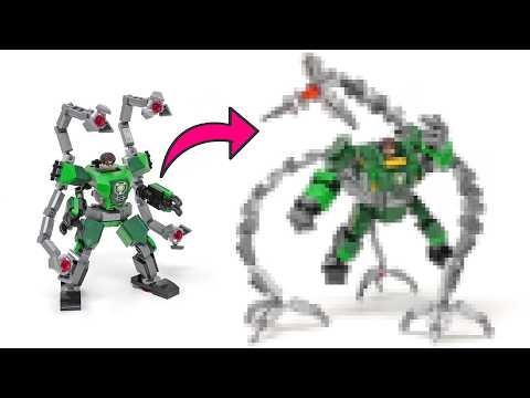Upgrading LEGO Dr. Octopus Mech (Villain of SpiderMan)