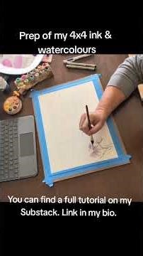 Prepping for the Fall Art Festival. See full tutorial on my Substack Root & Bloom