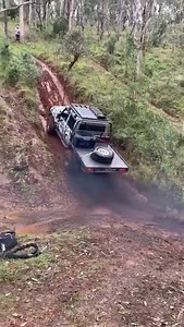 Not even the V8 note cracking through the valley could get this cruiser up a slippery slope at The Springs 4x4 Park | Team Bree Offroad