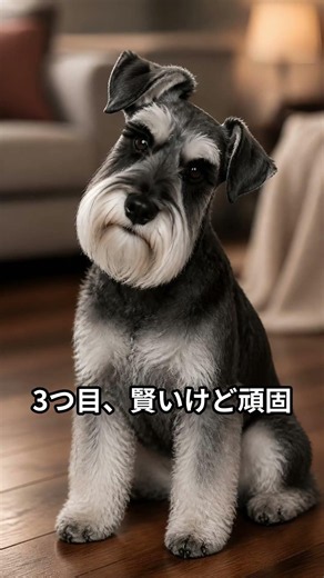 ミニチュアシュナウザーを飼う前に知るべき3つの現実