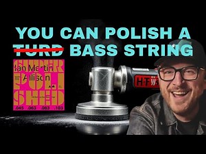 Bass Strings Comparison - Ian Martin Allison Super Polished vs Roundwounds vs Flatwounds