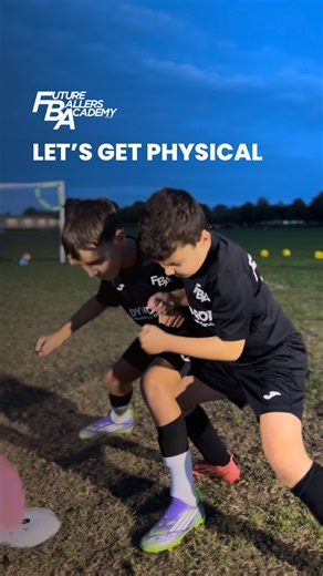 29 shares | PHYSICALITY ⚽️ Parents often come up to us and say ‘I just want my child to get stuck in some more’… Youth players today don’t get taught how to use their body in football. So once a block for our group sessions we work on how to use their body and be strong!  #FBA #FutureBallersAcademy | FBA Football | Facebook