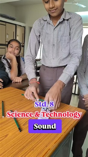 GHUNGHTI PRI. SCHOOL on Instagram: "🎵 The Sound of Science! Sound is all around us, but how is it actually made? The answer is simple: vibration! 🔊🔬 We explored this concept hands-on by creating a simple "vibrating string" experiment to see sound produced right before our eyes. When you pluck a string, it moves back and forth rapidly—that's vibration! These movements push the air particles around them, creating waves that travel to our ears and that we interpret as sound. Activity Steps (Quic