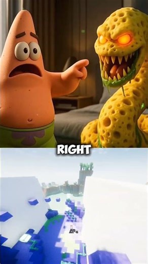 SpongeBob Turns Into a Giant Worm and Patrick Must Save Him Before It’s Too Late#spongebob#animation