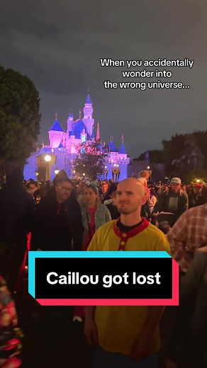Caillou's Multiverse Adventure at Disney Parks