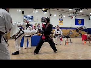 Sparring Highlights from Tang Soo Do Tournament