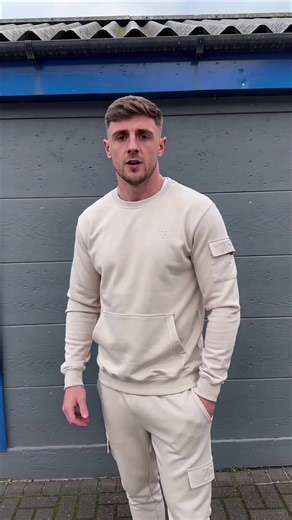 Comfort you can actually live in 😍💨 Soft crew neck tracksuit for men & boys — perfect for workouts, weekends & everything in between. Simple, clean, always in style ✨ #EarlyMayBankHoliday #TikTokMadeBuyIt #DealDrops #DailyWear #comfortfitsocks