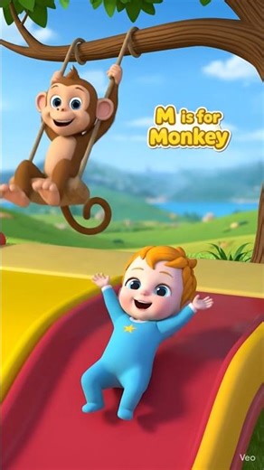 A to Z Alphabet Song 🎵 | Fun ABC Learning for Toddlers | 3D Cartoon #nurseryrhymes