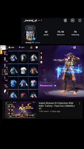 Hip hop Bundle with 400+ Vault Collection 😱 part 1 #freefire #shorts #freefireshorts