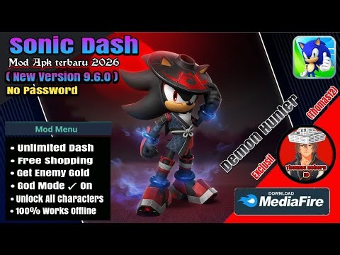 New Update❗Sonic Dash Mod Menu 9.6.0 Latest Version 4 Apr 2026