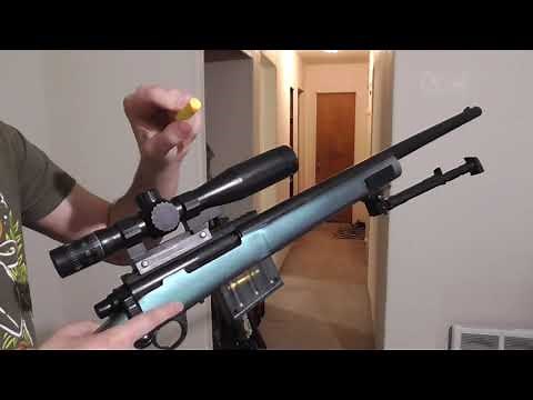 Shell Ejecting Nerf M24 Bolt Action Sniper Review