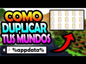 ✅ ¡¡COMO sacar COPIA de SEGURIDAD a tus MUNDOS!! ✅