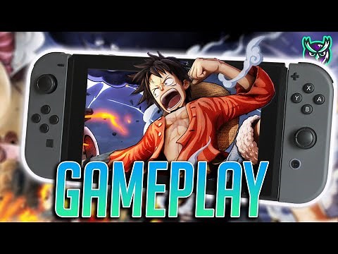 One Piece: Pirate Warriors 4 Switch Handheld Gameplay