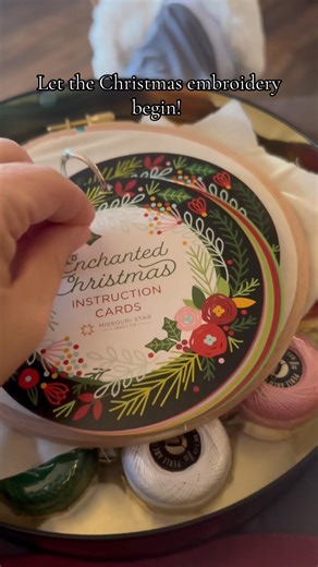 I love this embroidery set from Quilting Deals - Missouri Star Quilt Co❤️🎄 | Alicia Mitchell