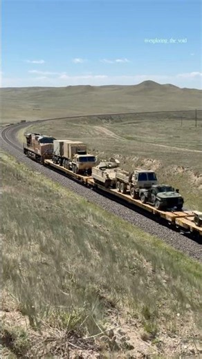 Military Train - Union Pacific Railroad • Cheyenne, Wyoming