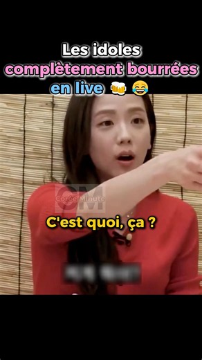 Les idoles complètement bourrées en live 🍻😂