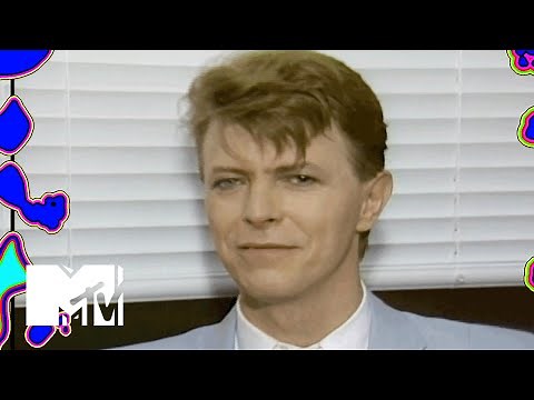 David Bowie Talks ‘Labyrinth’ Backstage At Live Aid | MTV News