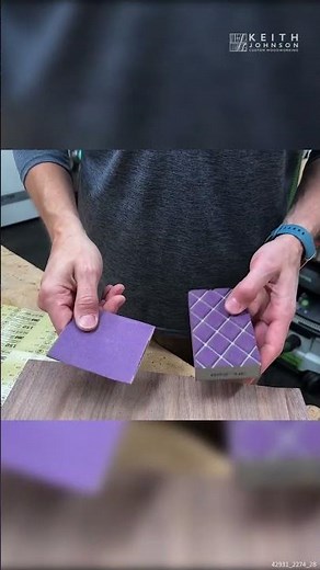 How to Sand End Grain PERFECTLY #endgrain #sanding #sandingtips #goodtoknow