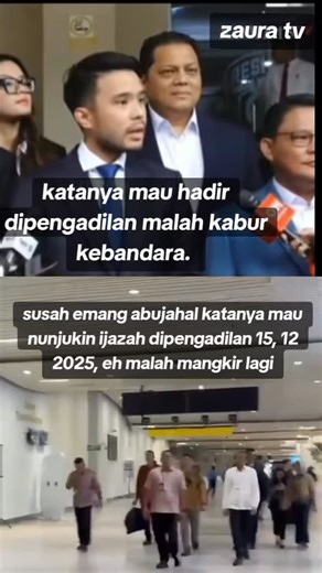 suminah on Instagram: "Katanya mau hadir di pengadilan malah kuasa hukumnya yang hadir🥱 #quotes #reels #jokowi #sorotan"