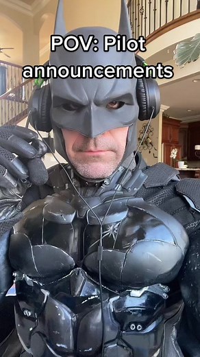Funny Batman Cosplay Pilot Announcements