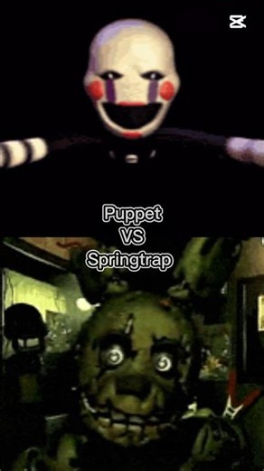 Puppet VS Springtrap #edit #viral
