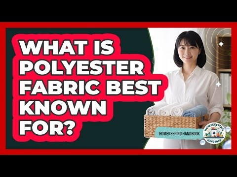 What Is Polyester Fabric Best Known For?