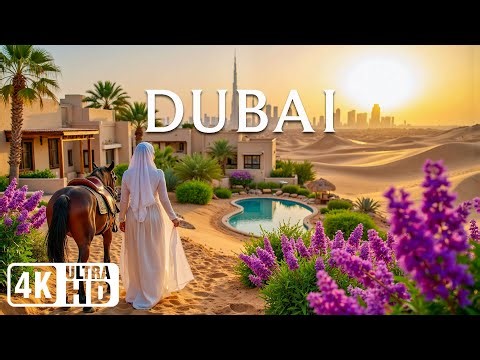Dubai 4K | Discover the City of Future Wonders –Golden Skylines, Blue Waterfronts & Desert Horizons