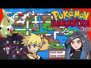 Pokémon Darkfire **HUGE UPDATE** BEAUTIFUL NEW MAP! GBA ROMHACK 2024