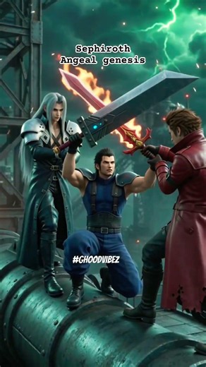 Before the Fall, Sephiroth Was Untouchable #ghoodvibez #Sephiroth #CrisisCore #finalfantasy #ff7 #ff