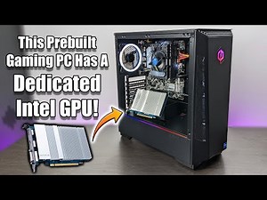 This Prebuilt Has A Dedicated Intel Graphics Card! Intel DG1 Iris Xe