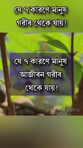 যে ৭ কারণে মানুষ গরীব থেকে যায়! #anisulislam #re#reelsvideo #motivation | Anisul Islam