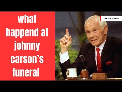 The One Guest at Johnny Carson’s Funeral No One Expected To See