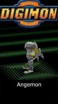 Digimon World 1 – Digivolve to Angemon! 👼 Epic PS1 Evolution #shorts