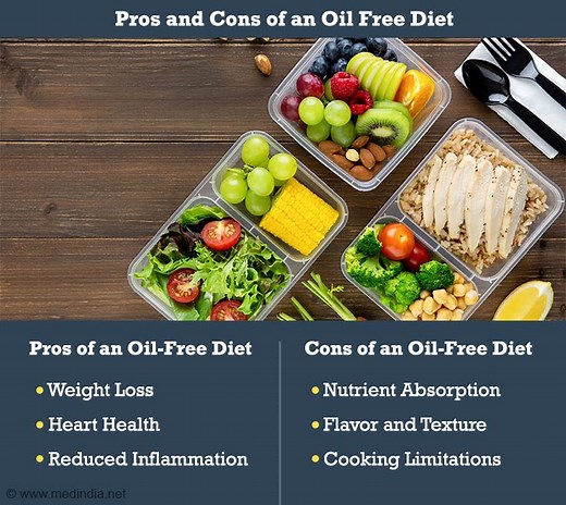 Oil-Free Diets: Pros and Cons of Cooking Without Oil