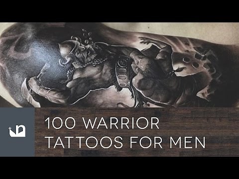 100 Warrior Tattoos For Men