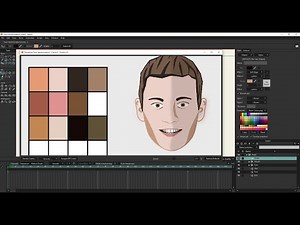 Moho Tutorials: Drawing in Moho (Part 3) | Shading, Effects, Final touches