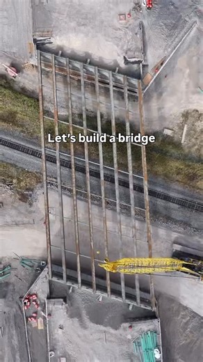 Utah Department of Transportation (UDOT) on Instagram: "Fun fact: Heavy machinery can also be powered by a soundtrack that slaps. Crews recently set the beams over the railroad tracks at Deer Creek Parkway, marking an important milestone for the project! Full interchange coming to you this summer. 🫡"